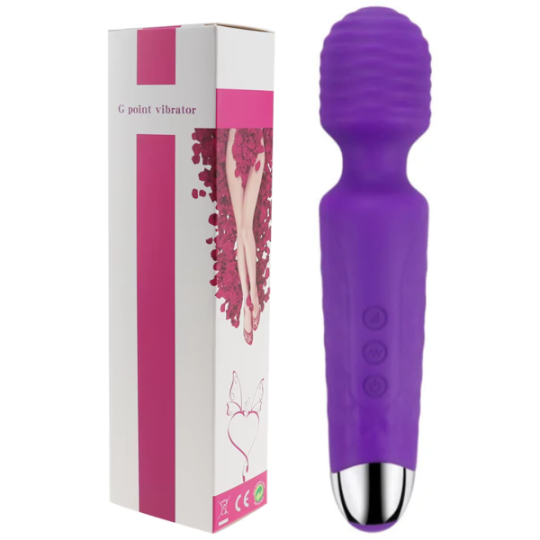 Vibrador Massageador Estimulador Varinha Mágica Aveludada USB