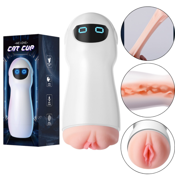 Masturbador Lanterna Robo em Formato de Vagina - LILO