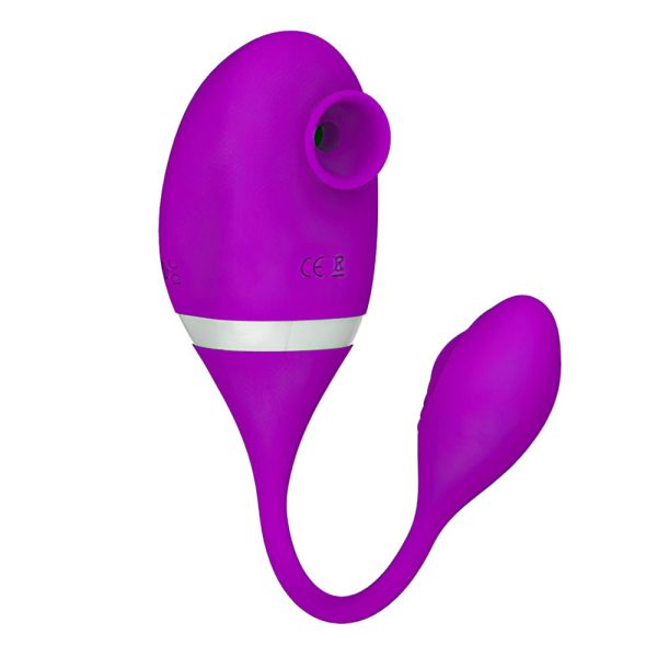 Vibrador Ponta Dupla Bullet e Sugador Estimulador Clitoriano - Image 8