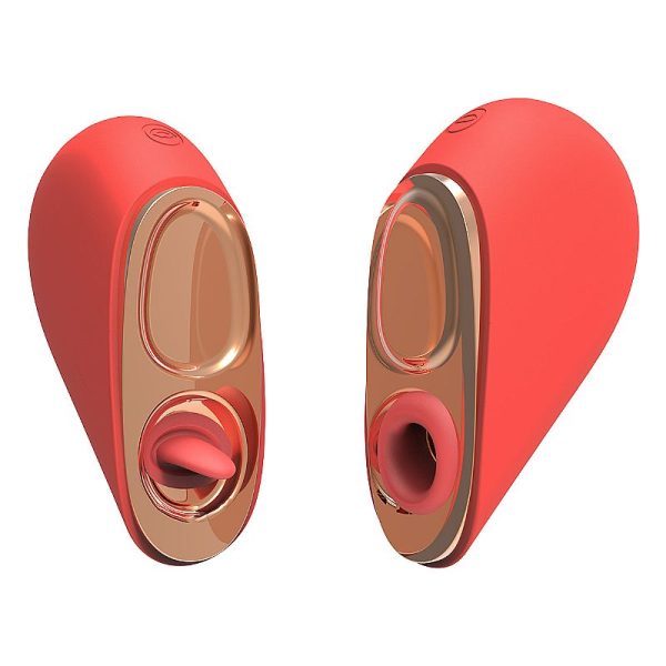 Vibrador Clitóris com Pulsação e Estimulação Língua Coração - Image 2
