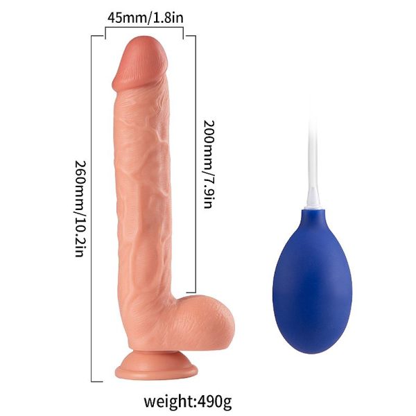Pênis Realístico Grande - Ejaculador - 26,0x4,5 - Sex shop - Image 2