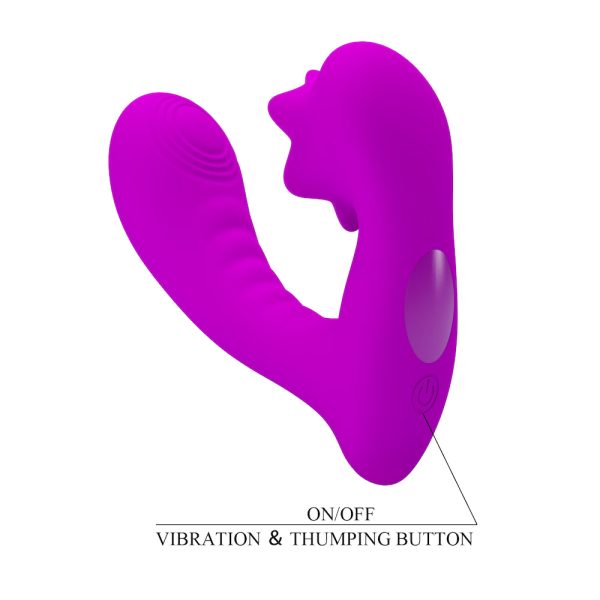 Vibrador Ponta Dupla Estimulador de Clitoris e Ponto G Nadal - Image 5