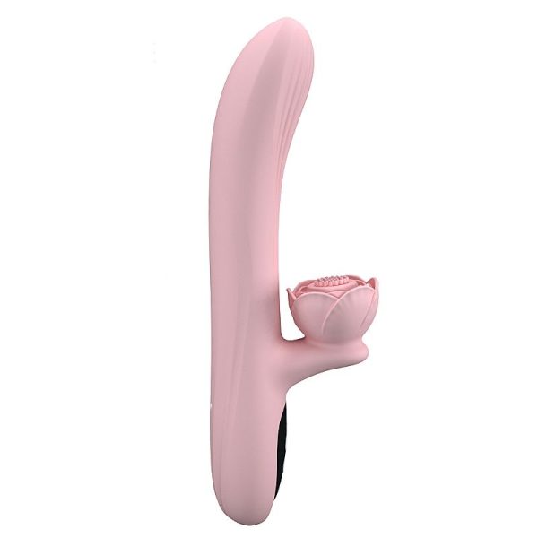 Vibrador Ponto G e Clitóris Rosa com Aquecimento - Sex Shop - Image 3