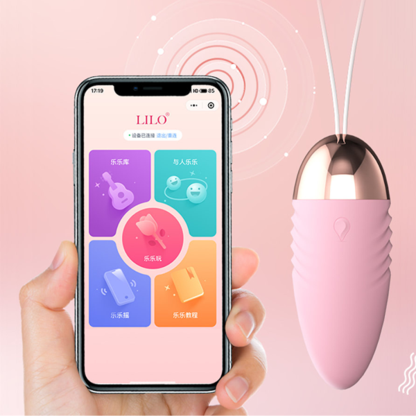 Vibrador Bullet com 10 modos de vibração Controle via APP - Image 5