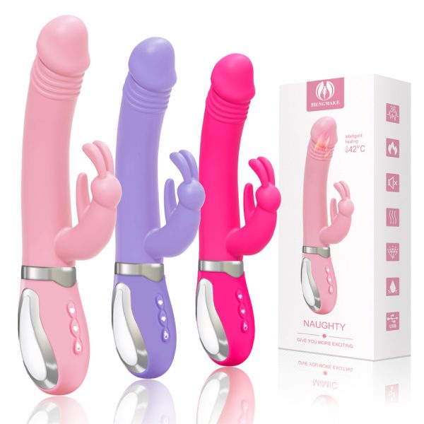 Vibrador Rabbit Estimulador de Ponto G, Clitóris Aquecimento - Image 3