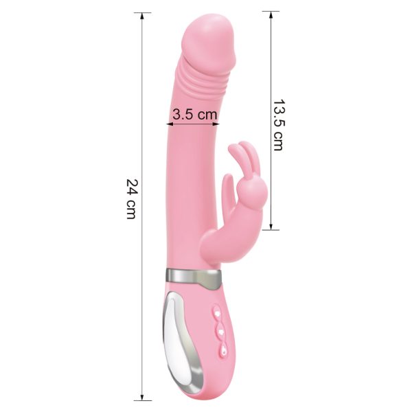 Vibrador Rabbit Estimulador de Ponto G, Clitóris Aquecimento - Image 8