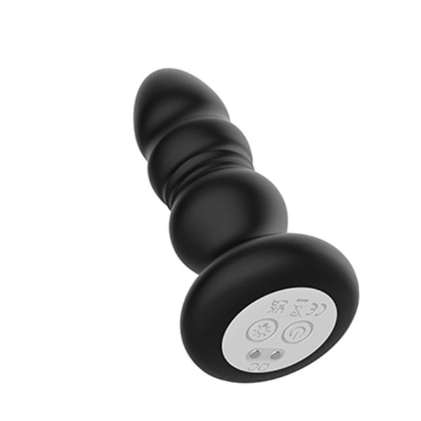 Plug Anal LED Vibração e Movimentos de Vai e Vem + Controle - Image 6