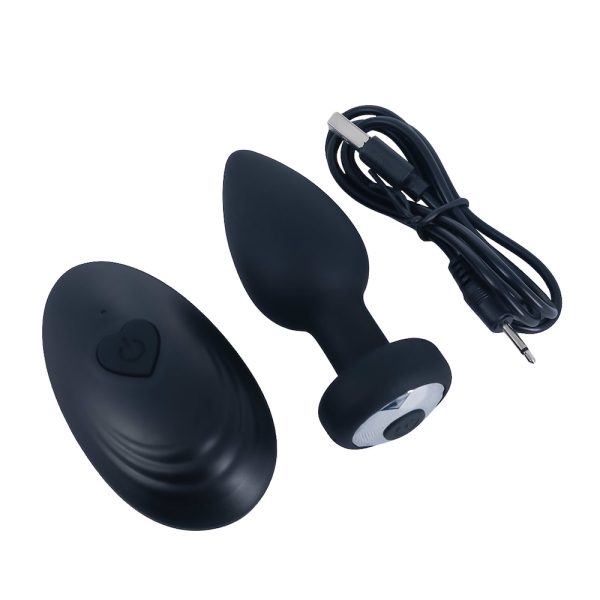 Plug Anal em Silicone com 10 Modos de Vibração, Controle USB - Image 2