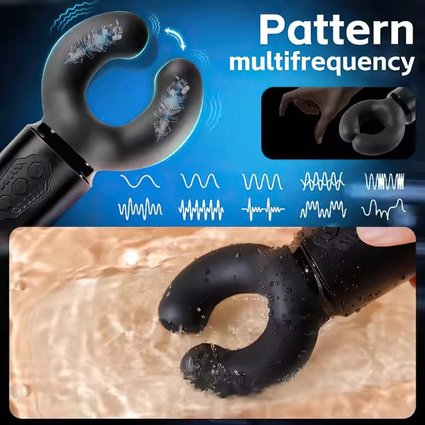Massageador Estimulador de Pênis Vibratório Recarregável - Image 5