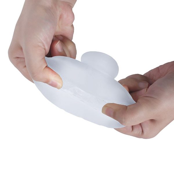Masturbador Masculino em Silicone Transparene ROY 13,5x5,5cm - Image 5