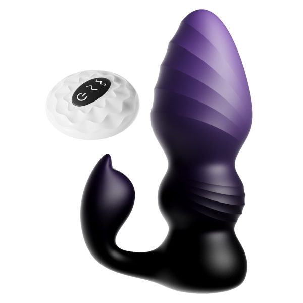 Plug Anal com Motor duplo com 7 Modos de Vibração e Controle - Image 7