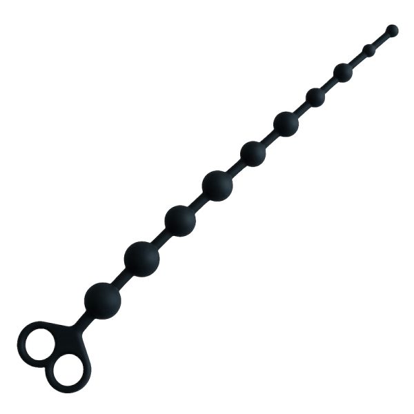 Plug Estimulador Anal Escalonado em Silicone 35,5x2,7CM - Image 4