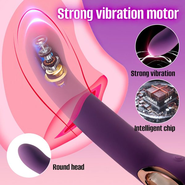 Vibrador Ponto G Recarregável com 9 Modos de Vibração - Image 3