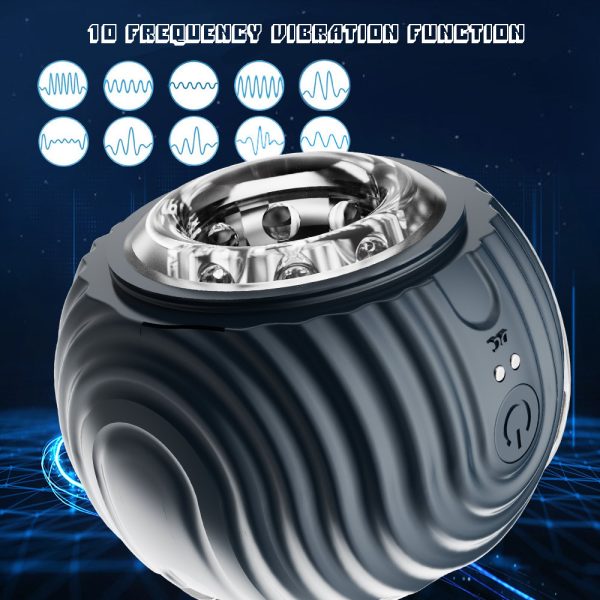 Masturbabor Masculino Discreto 10 Velocidades Recarregável - Image 7