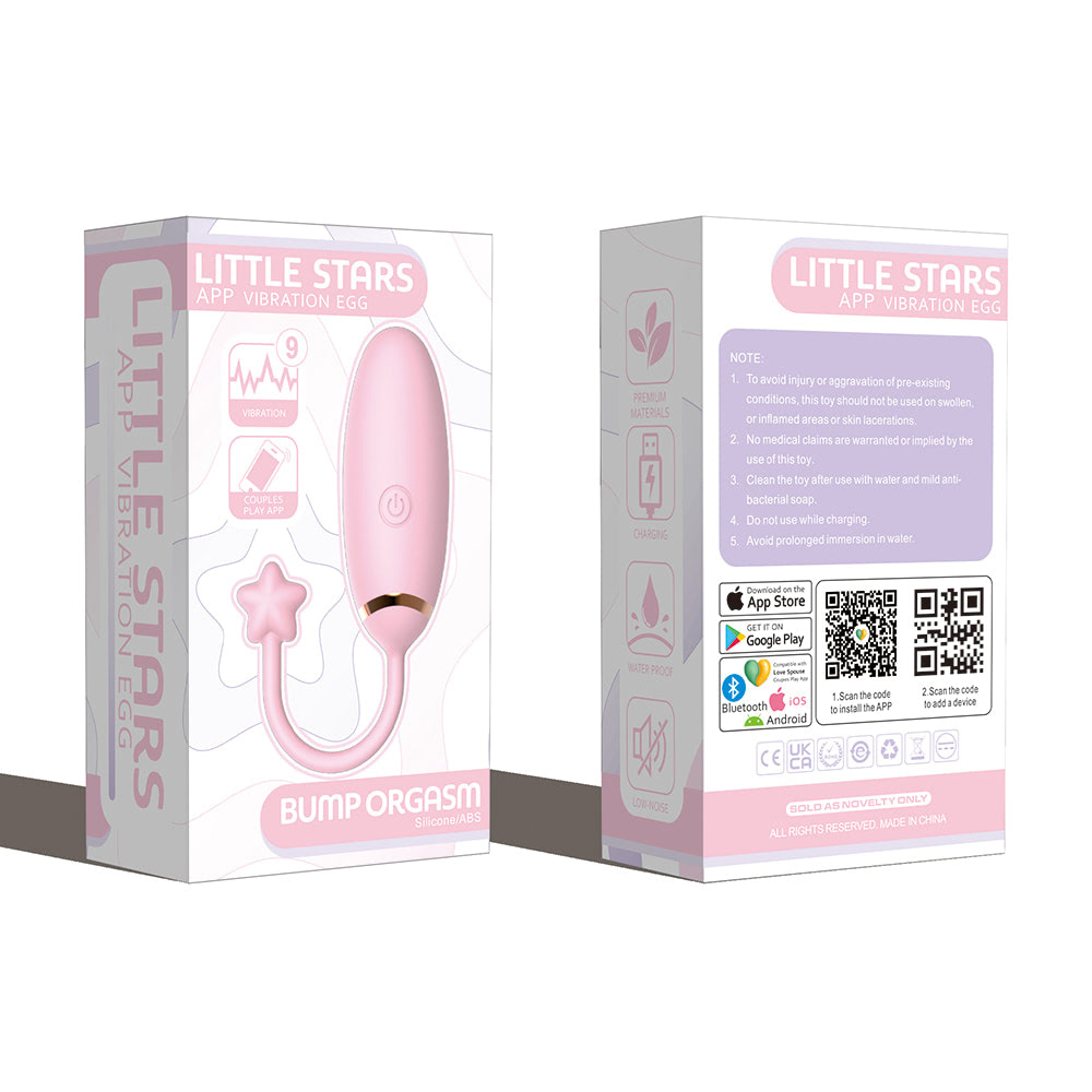 Vibrador Estrela Bullet Ponto G e Clitóris com Aplicativo - Imagem 3
