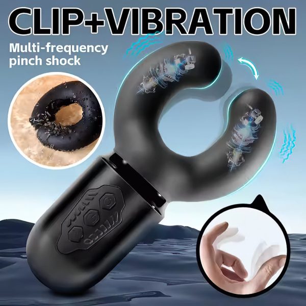 Massageador Estimulador de Pênis Vibratório Recarregável - Image 2