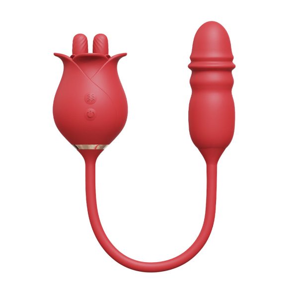 Vibrador Duplo Flexível 10 modos de Vai e Vem Recarregavel - Image 3