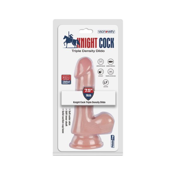 Pênis Realístico com Ventosa 19x3,8cm Triple Density Dildo - Image 2