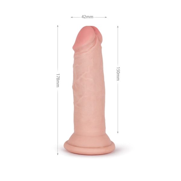 Pênis Realístico Ventosa Knight Cock 3D Triple Density Dildo - Image 8