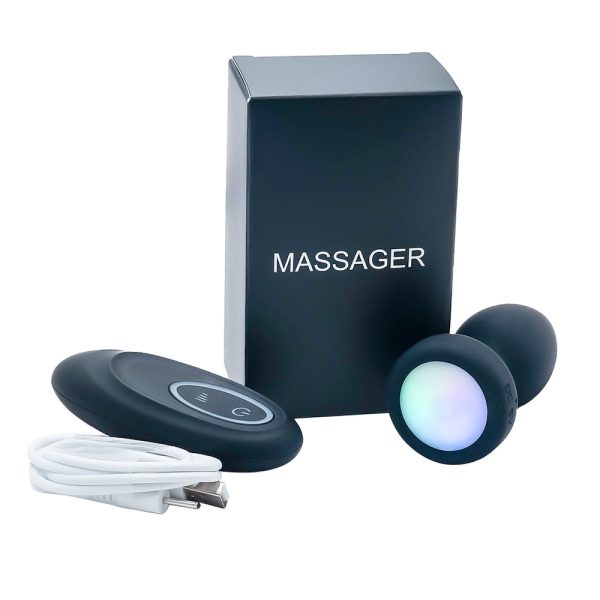 Plug Anal com LED e 10 Vibração + Controle Remoto sem Fio - Image 4