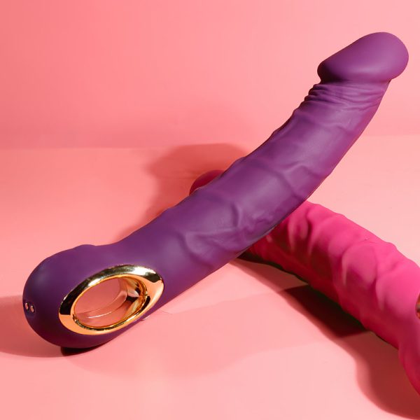 Vibrador Ponto G Recarregável Formato Pênis 10 Velocidades - Image 8