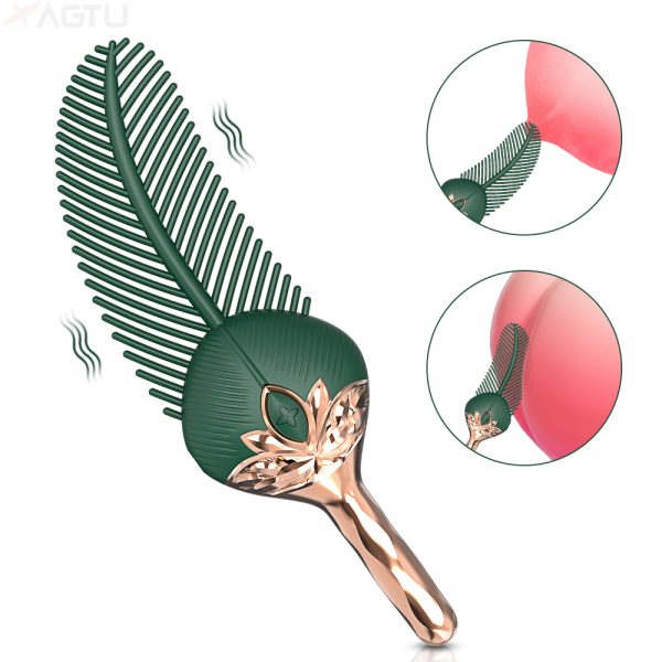 Vibrador em formato de Pena com 10 modos de vibração YOUVIBE