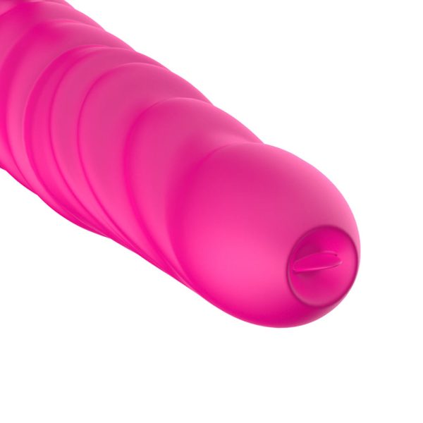 Vibrador Tripla Estimulação Vai e Vem Aveludado Recarregavel - Image 5