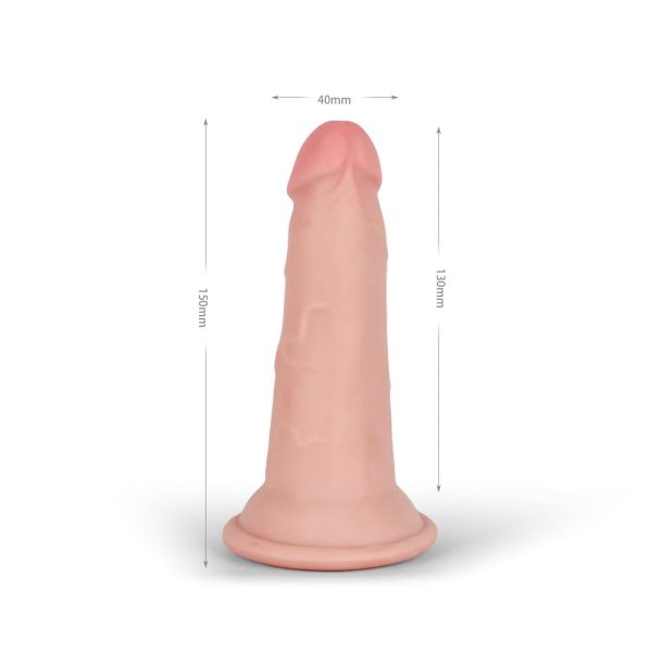 Pênis Realístico com Ventosa Knight Cock 3D Triple Density - Image 8
