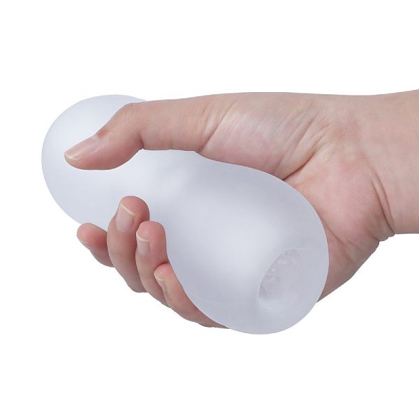 Masturbador Masculino em Silicone Transparene ROY 13,5x5,5cm - Image 4