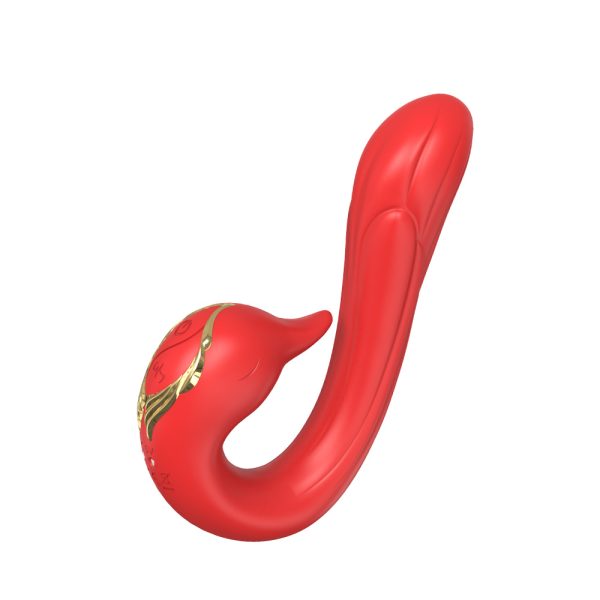 Vibrador Estimulador de Ponto G Com Bico para Clitoris USB