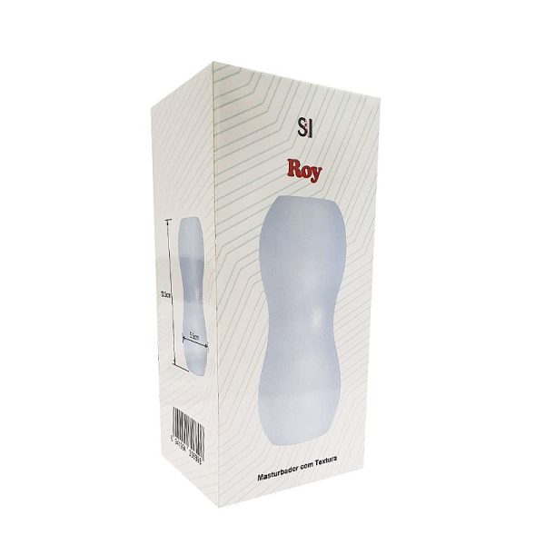 Masturbador Masculino em Silicone Transparene ROY 13,5x5,5cm - Image 8