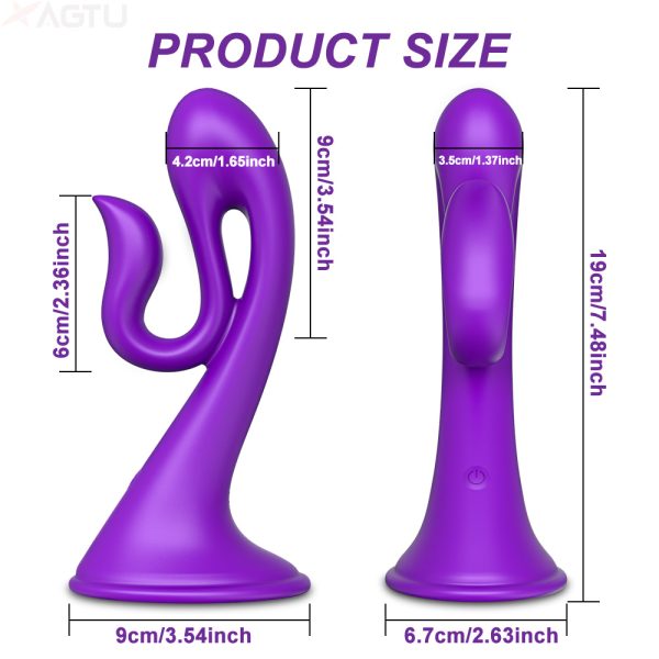Vibrador com Ventosa 9 Velocidades Controle por Aplicativo - Image 8