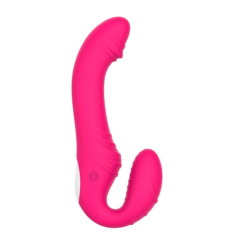 Vibrador Penetrador Strapless com Plug Vaginal Com Controle - Imagem 5