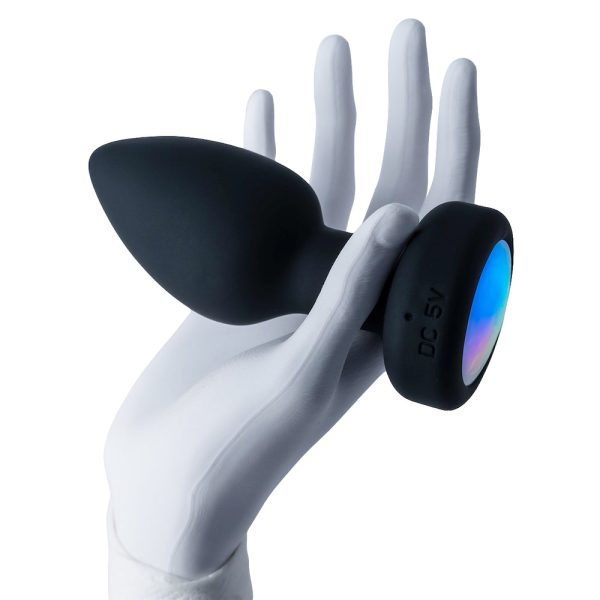 Plug Anal Silicone com LED 10 Vibração e Rotação + Controle - Image 8