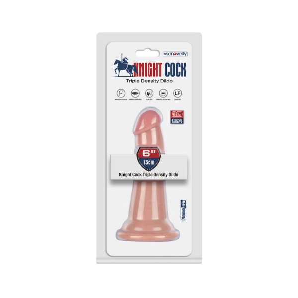 Pênis Realístico com Ventosa Knight Cock 3D Triple Density - Image 3