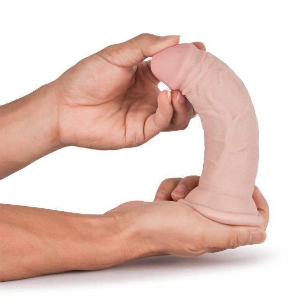 Pênis Realístico Ventosa Knight Cock 3D Triple Density Dildo - Image 2