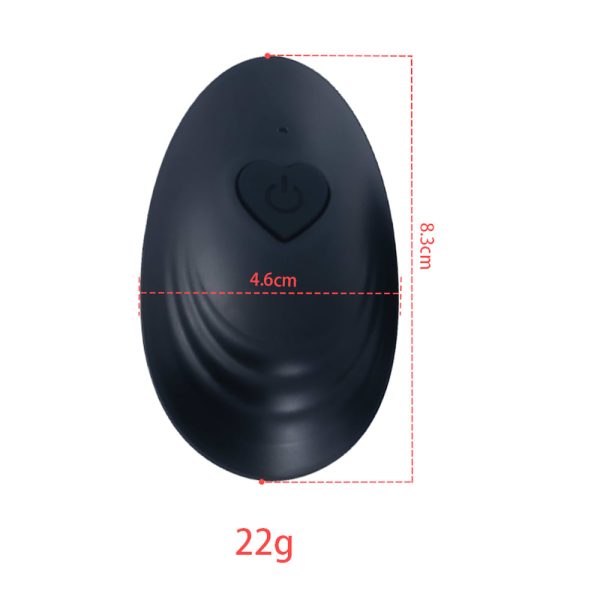 Plug Anal em Silicone com 10 Modos de Vibração, Controle USB - Image 7