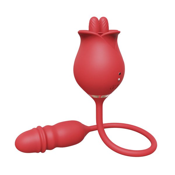 Vibrador Duplo Flexível 10 modos de Vai e Vem Recarregavel - Image 2