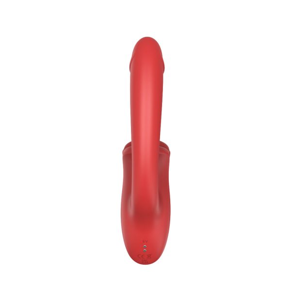 Vibrador Estimulador Ponto G e Boca Com Lingua para Clitoris - Image 11