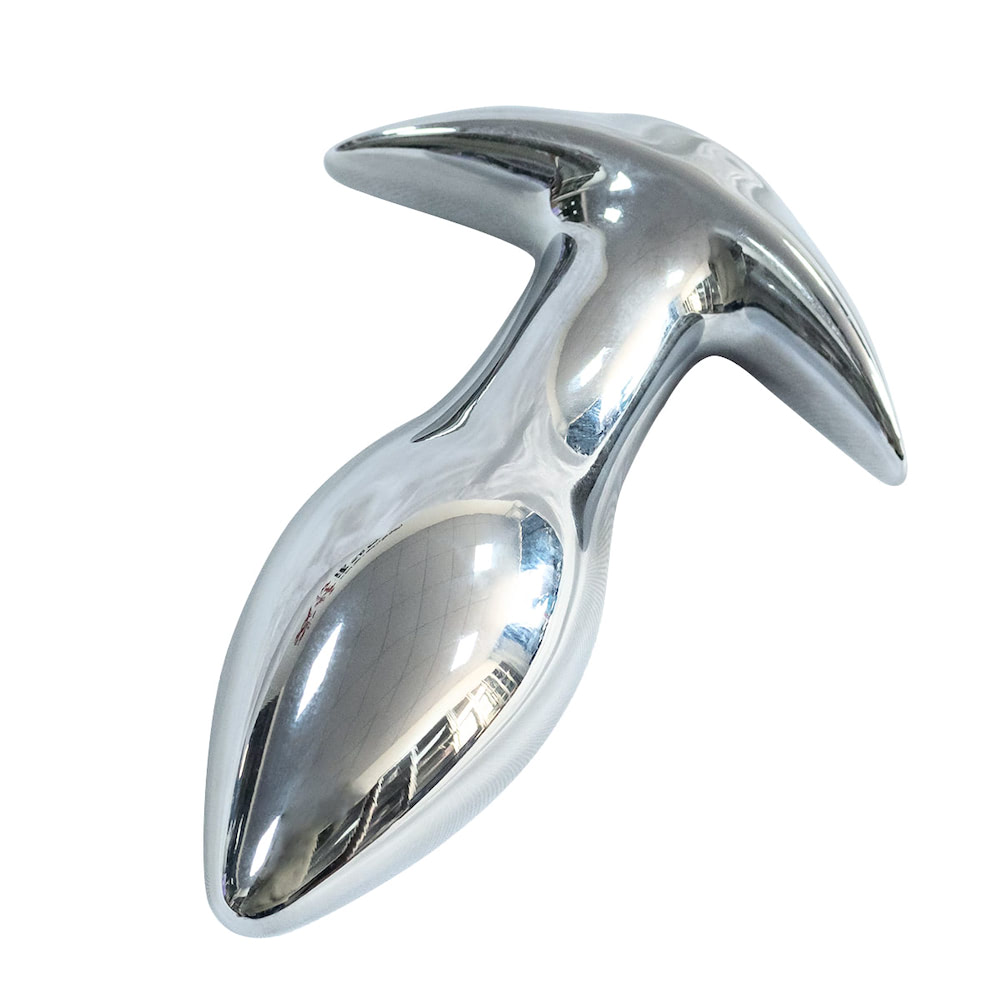 Plug Anal Feito Em Aço com 10 Modos de Vibração Recarregável - Imagem 4