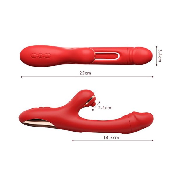 Vibrador Estimulador De Clitóris e Vibração Pulsação e Tapa - Image 4
