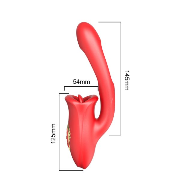 Vibrador Boca mágica com lingua 3 em 1 + Estimulador Ponto G - Image 7