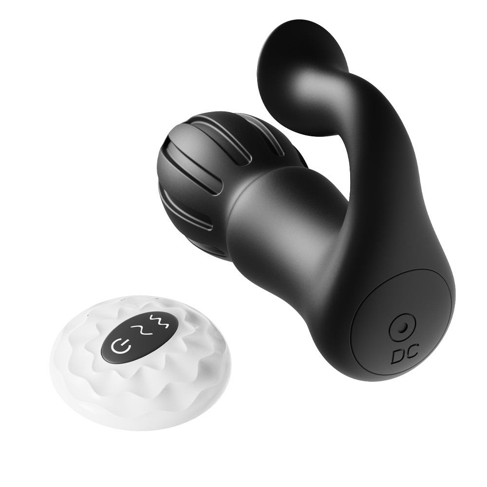 Plug Anal com Motor duplo com 7 Modos de Vibração e Controle - Imagem 3