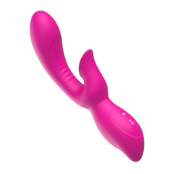 Vibrador Ponto G e Estimulador Clitoriano com Pulsação - USB - Image 8