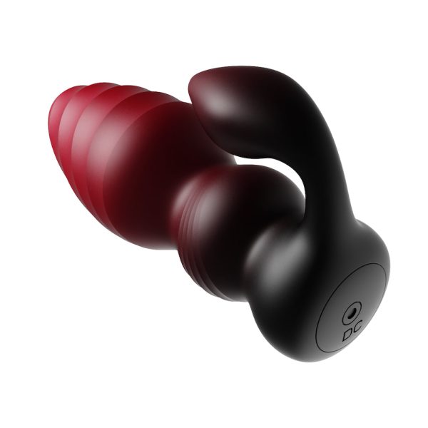Plug Anal com Motor duplo com 7 Modos de Vibração e Controle - Image 4