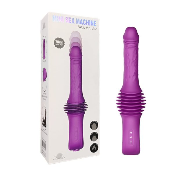 Máquina do Sexo com 10 Vibração Movimentos de Vai e Vem USB