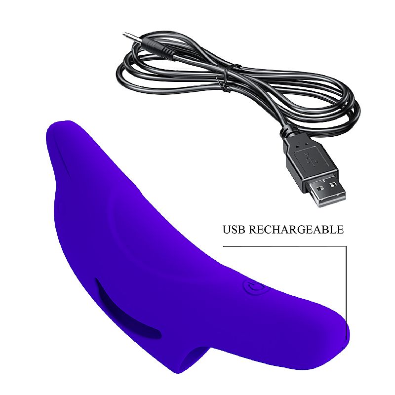Vibrador Dedeira Estimuladora de Clitóris e Ponto G Delphini - Imagem 3