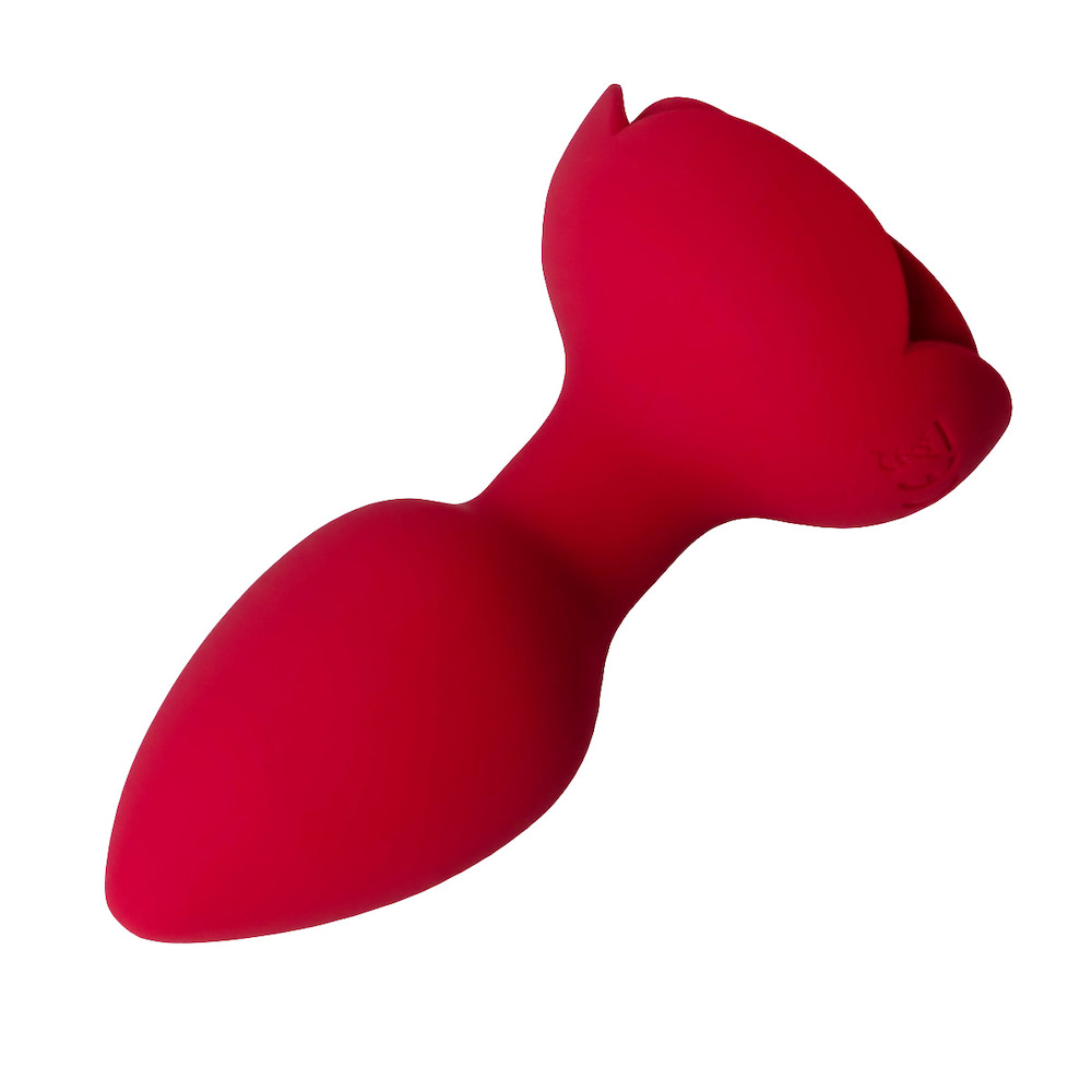 Plug Anal Flor LED 10 Vibração e Rotação + Controle Remoto - Imagem 3