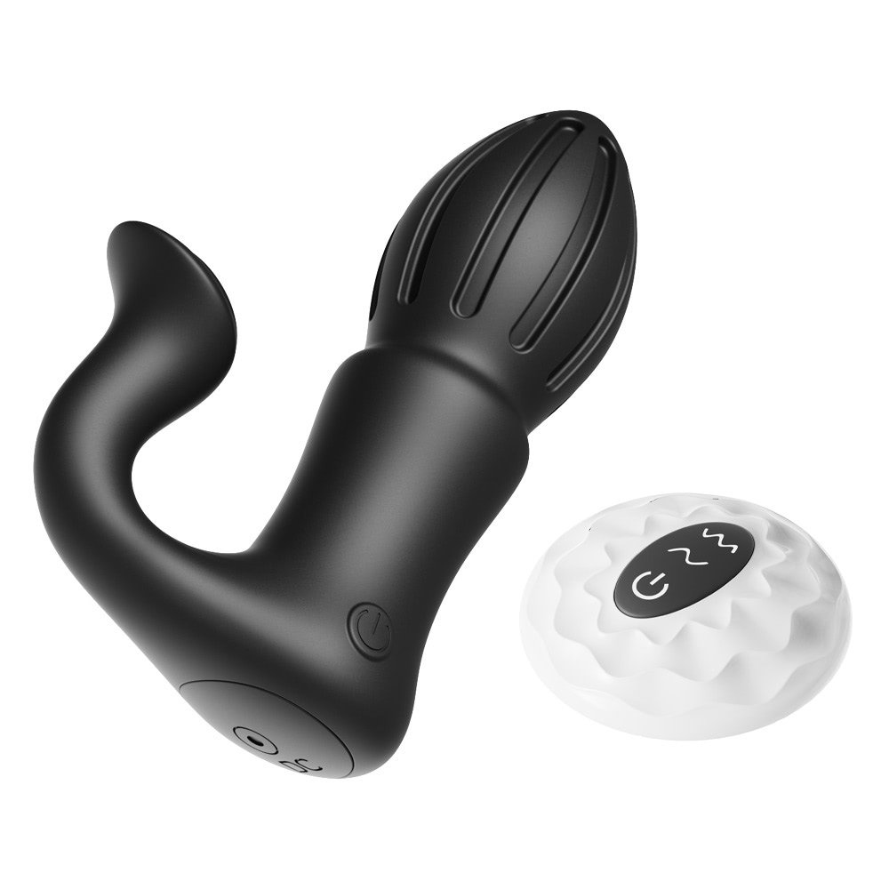 Plug Anal com Motor duplo com 7 Modos de Vibração e Controle - Imagem 10