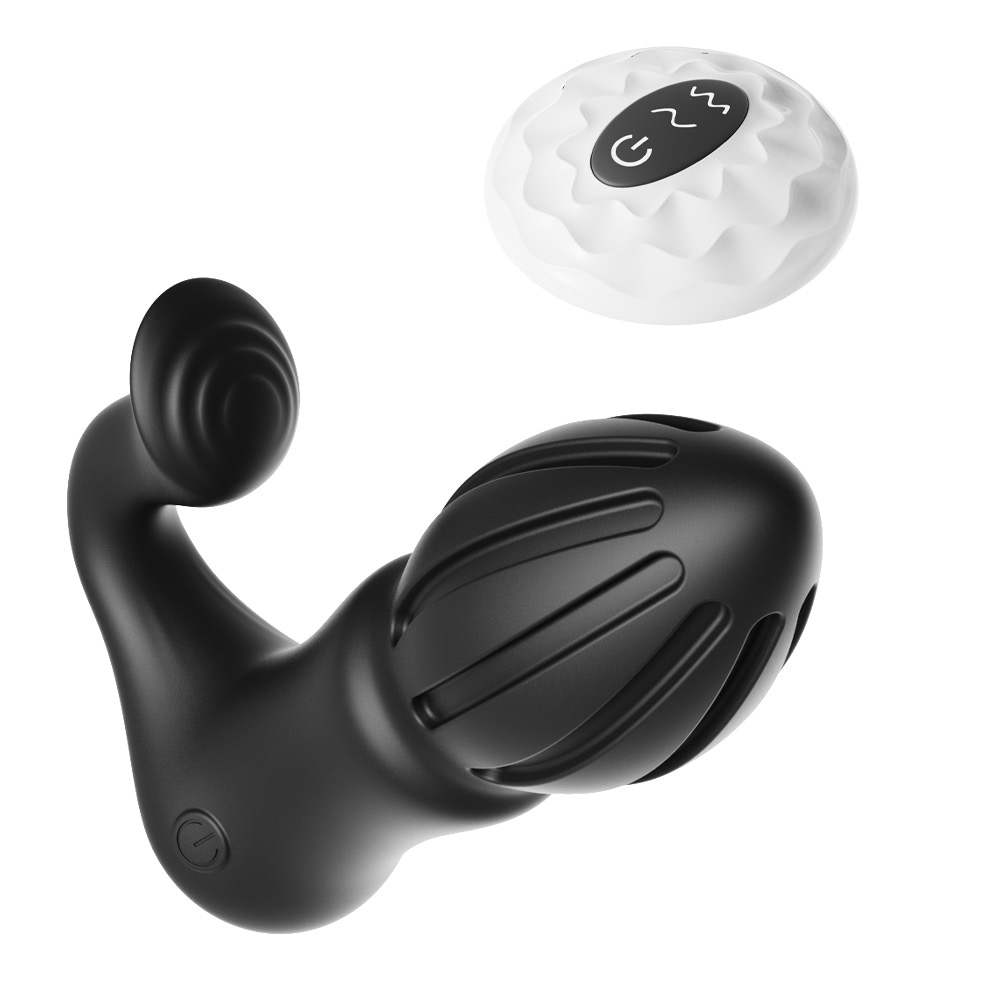 Plug Anal com Motor duplo com 7 Modos de Vibração e Controle - Imagem 6